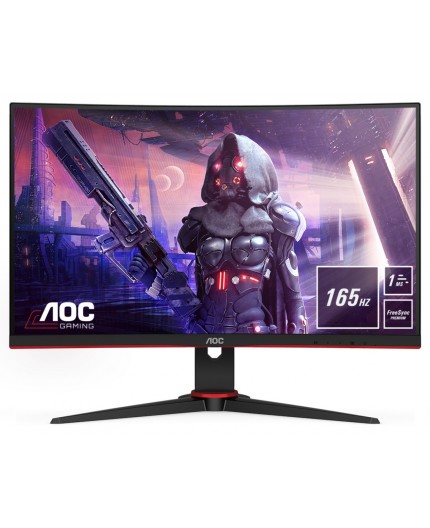 AOC G2 C24G2AE BK monitor piatto per PC 59,9 cm (23.6") 1920 x 1080 Pixel Full HD LED Nero, Rosso