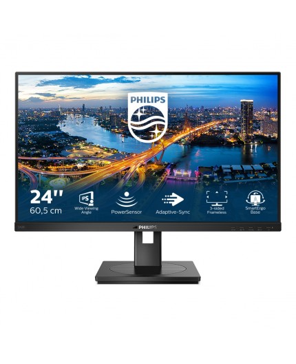 Philips B Line 242B1 00 LED display 60,5 cm (23.8") 1920 x 1080 Pixel Full HD Nero