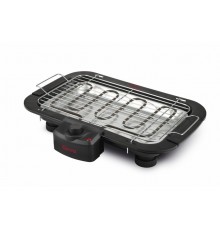 Girmi BQ11 Barbecue Da tavolo Elettrico Nero, Acciaio inossidabile 2000 W