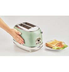 Ariete 155, Tostapane 2 Fette con Pinze Vintage, 810 W, Verde