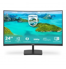 Philips E Line 241E1SCA 00 Monitor PC 59,9 cm (23.6") 1920 x 1080 Pixel Full HD LCD Nero