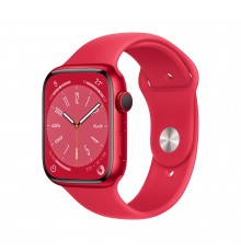 Apple Watch Series 8 GPS 45mm Cassa in Alluminio color (PRODUCT)RED con Cinturino Sport Band (PRODUCT)RED - Regular