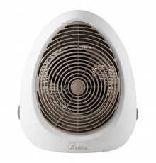 Ardes AR4F02S stufetta elettrica Interno Marrone, Bianco 2000 W Riscaldatore ambiente elettrico con ventilatore