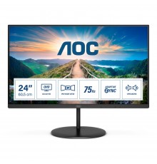 AOC V4 Q24V4EA LED display 60,5 cm (23.8") 2560 x 1440 Pixel 2K Ultra HD Nero