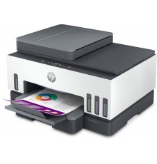 HP Smart Tank Stampante multifunzione 7605, Stampa, copia, scansione, fax, ADF e wireless, ADF da 35 fogli, scansione verso