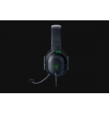 Razer Blackshark V2 Auricolare Cablato A Padiglione Giocare Nero, Verde