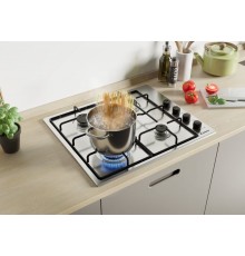 Candy CHW6LBX Acciaio inossidabile Da incasso Gas 4 Fornello(i)