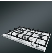 Smeg P261XGH piano cottura Acciaio inossidabile Da incasso Gas 4 Fornello(i)