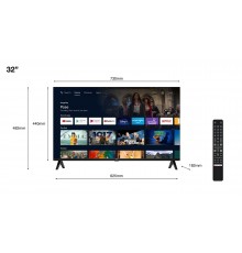 TCL Serie S54 Serie S5400AF Full HD 32" 32S5400AF Android TV