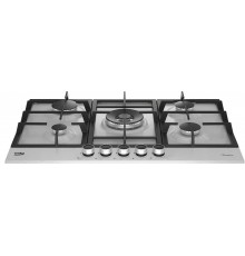 Beko HIAW75225SXE Stainless steel Da incasso 75 cm Gas 5 Fornello(i)