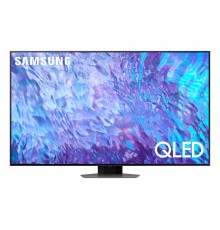 Samsung Series 8 TV QE65Q80CATXZT QLED 4K, Smart TV 65" Processore Neural Quantum 4K, Dolby Atmos e OTS Lite, Carbon Silver 2023
