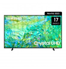 Samsung Series 8 TV UE85CU8070UXZT Crystal UHD 4K, Smart TV 85" Processore Crystal 4K, Adaptive Sound, Black 2023