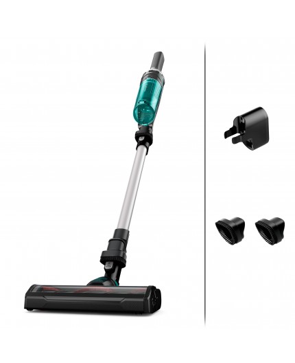 Rowenta X-NANO RH1127WO aspirapolvere senza filo Blu, Alluminio Senza sacchetto Rowenta X-NANO RH1127WO aspirapolvere senza filo Blu, Alluminio Senza sacchetto