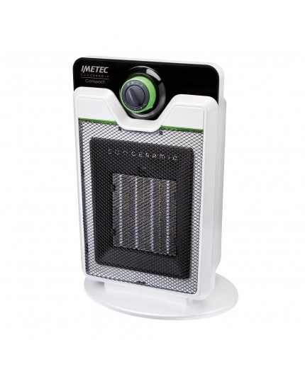 Imetec Termoventilatore Eco Ceramic, Tecnologia Ceramica, Basso Consumo Energetico, Silenzioso