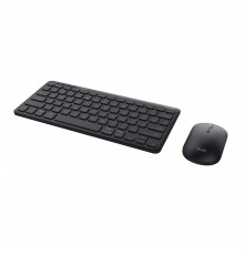 Trust Lyra tastiera Mouse incluso RF senza fili + Bluetooth QWERTY Italiano Nero