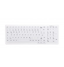 CHERRY AK-C7000 tastiera RF Wireless QWERTZ Tedesco Bianco