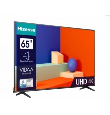 Hisense 65A69K TV 165,1 cm (65") 4K Ultra HD Smart TV Wi-Fi Nero, Grigio 300 cd m²