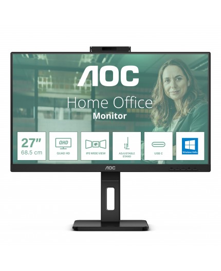 AOC Q27P3QW Monitor PC 68,6 cm (27") 2560 x 1440 Pixel Quad HD Nero