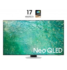 Samsung Series 8 TV QE65QN85CATXZT Neo QLED 4K, Smart TV 65" Processore Neural Quantum 4K, Dolby Atmos e OTS, Bright Silver 2023