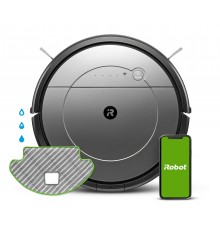 iRobot Roomba Combo Kit aspirapolvere robot 0,45 L Senza sacchetto Nero, Grigio