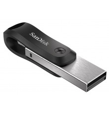 SanDisk iXpand unità flash USB 64 GB USB Type-A   Lightning 3.2 Gen 2 (3.1 Gen 2) Nero, Argento