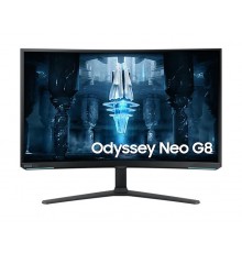 Samsung Odyssey Neo G8 LS32BG850NU LED display 81,3 cm (32") 3840 x 2160 Pixel 4K Ultra HD Nero, Bianco