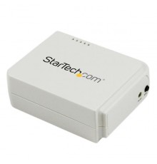 StarTech.com Server di Stampa Wireless N ad 1 porta USB con porta ethernet 10 100 Mbps - WiFi - 802.11 b g n