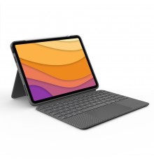 Logitech Combo Touch Custodia con Tastiera per iPad Air (4. gen - 2020) - Tastiera Retroilluminata Rimovibile, Trackpad