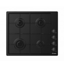 Candy Idea Piano Cottura CHW6LBB a Gas 4 Fuochi Gas Colore Nero