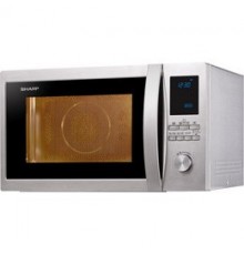Sharp Home Appliances R-922STWE Superficie piana Microonde combinato 32 L 1000 W Acciaio inossidabile