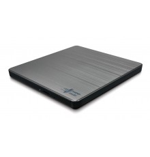 Hitachi-LG Slim Portable DVD-Writer lettore di disco ottico DVD±RW Argento