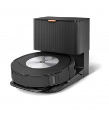 iRobot Roomba Combo j7+ aspirapolvere robot Sacchetto per la polvere Nero, Acciaio inossidabile