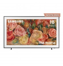 Samsung TV QLED 4K 43” QE43LS03DAUXZT Smart TV Wi-Fi Black 2024, Matte Display, Processore Quantum 4K, Modern Frame Design, OTS