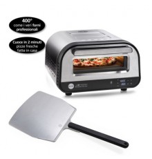 Macom 884 macchina e forno per pizza 1 pizza(e) 1700 W Nero, Acciaio inossidabile