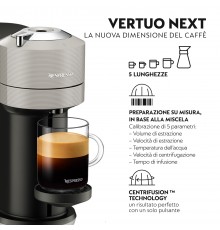 Krups Vertuo Next XN910B Automatica Manuale Macchina per caffè a capsule 1,1 L