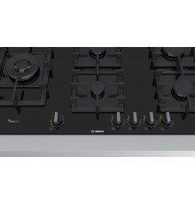 Bosch Serie 6 PPS9A6B90 piano cottura Nero Da incasso Gas 5 Fornello(i)