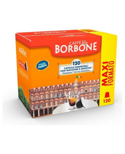 BORBONE RESPRESSO NOBILE 120 PZ COMPATIBILE NESPRESSO