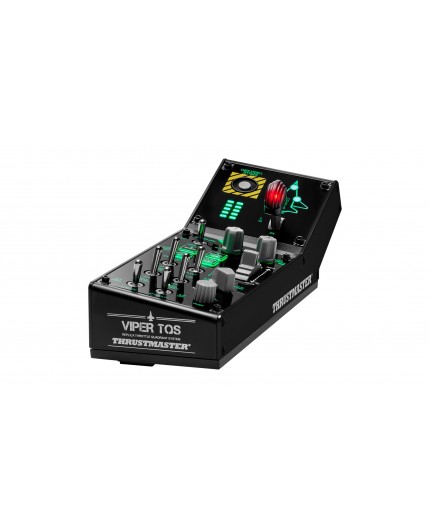Thrustmaster VIPER Panel Nero USB Joystick + leva di controllo del motore PC