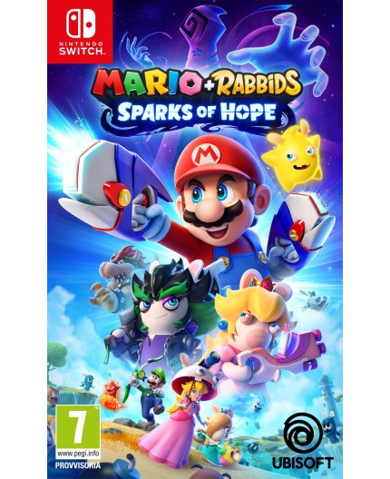 Nintendo Mario + Rabbids Sparks of Hope Standard+Componente aggiuntivo Tedesca, Inglese, ESP, Francese, ITA Nintendo Switch