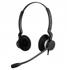 Jabra BIZ 2300 USB Microsoft Lync Duo Auricolare Cablato A Padiglione Ufficio USB tipo A Nero