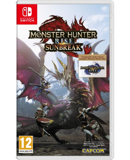 Nintendo Monster Hunter Rise Sunbreak Set Standard+DLC ITA Nintendo Switch