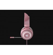 Razer Kraken Kitty Auricolare Cablato A Padiglione Giocare Grigio, Rosa