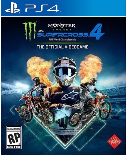 PLAION Monster Energy Supercross 4 Standard Inglese, ITA PlayStation 4