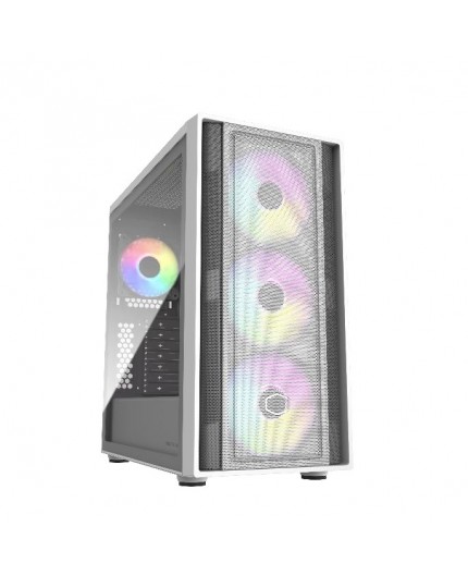 Cooler Master MasterBox 600 White Desktop Bianco