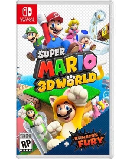 Nintendo Super Mario 3D World + Bowser’s Fury Standard+Componente aggiuntivo Inglese, ITA Nintendo Switch Nintendo Super Mario 3D World + Bowser’s Fury Standard+Componente aggiuntivo Inglese, ITA Nintendo Switch