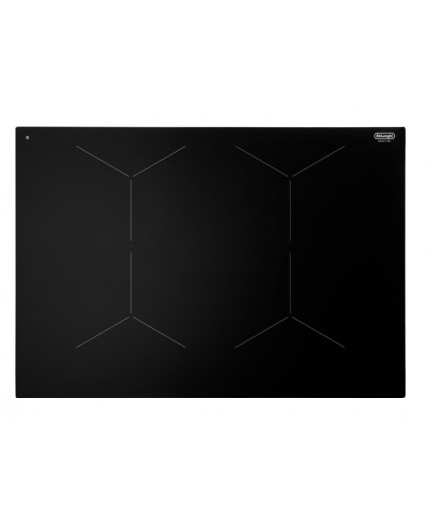 De’Longhi NSI 741 piano cottura Nero Da incasso 75 cm Piano cottura a induzione 4 Fornello(i)