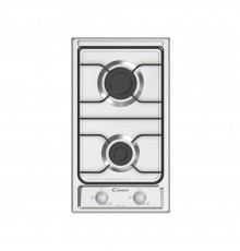Candy Idea CHW23X Acciaio inox Da incasso 28.8 cm Gas 2 Fornello(i)