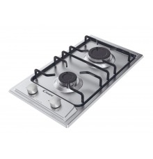 Candy Idea CHW23X Acciaio inox Da incasso 28.8 cm Gas 2 Fornello(i)