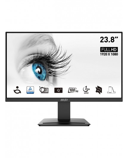 MSI Pro MP2412 Monitor PC 60,5 cm (23.8") 1920 x 1080 Pixel Full HD LCD Nero