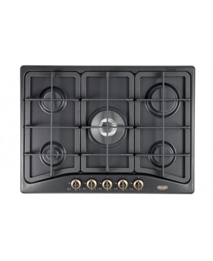 De’Longhi ANF 57 PRO piano cottura Antracite Da incasso 68 cm Gas 5 Fornello(i)